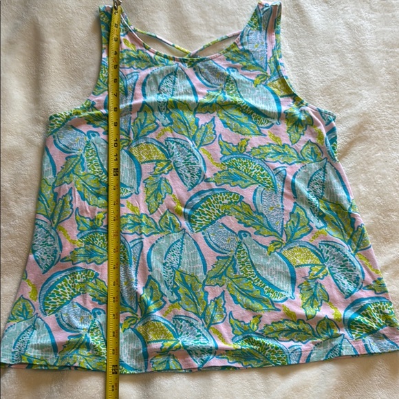 Lilly Pulitzer Kristen Tank Top - Vitamin Sea - Picture 7 of 9